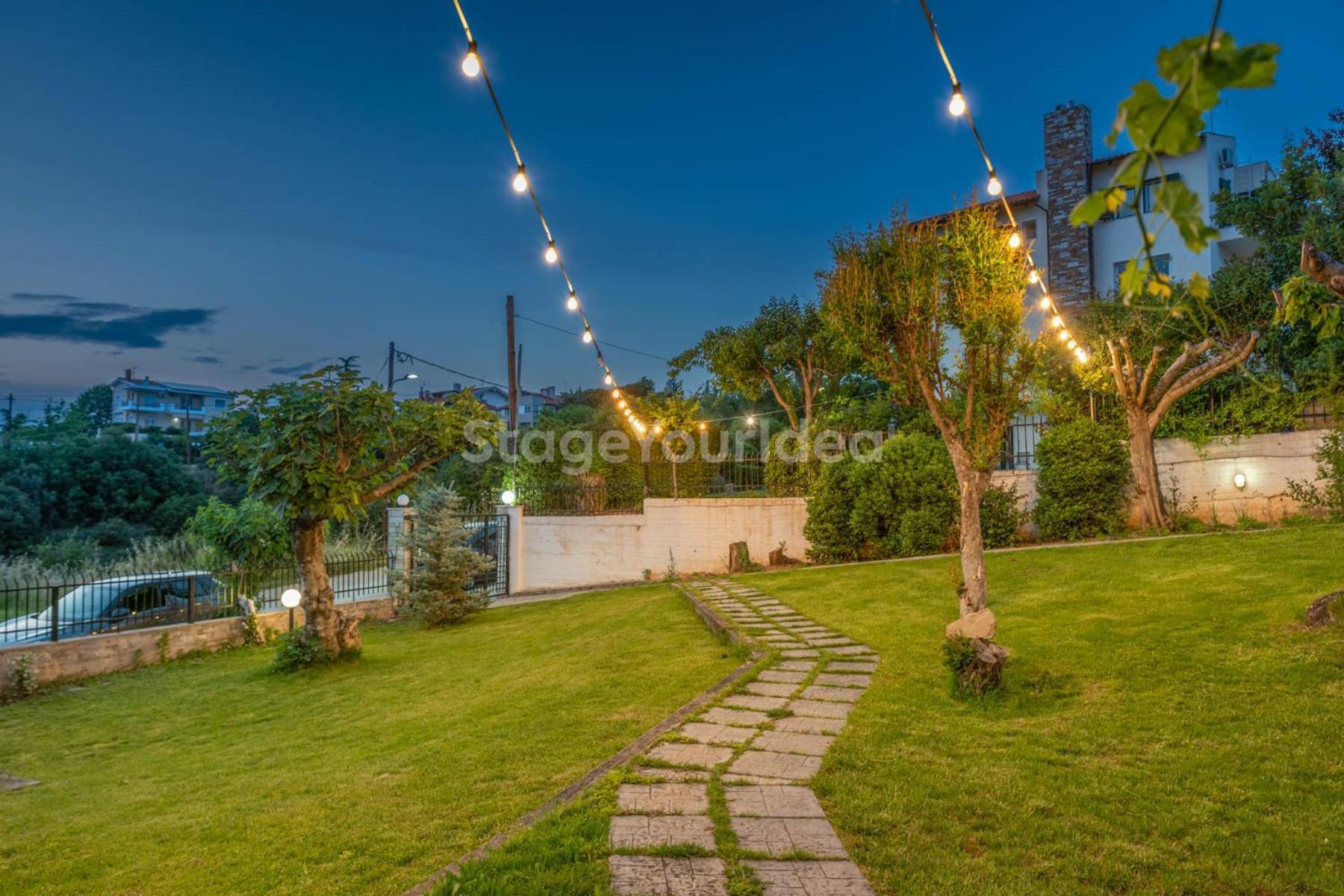 Traditional Villa Appartment With Garden, Also For Gatherings ,15 Minutes From Thessaloniki Airport Eksteriør billede