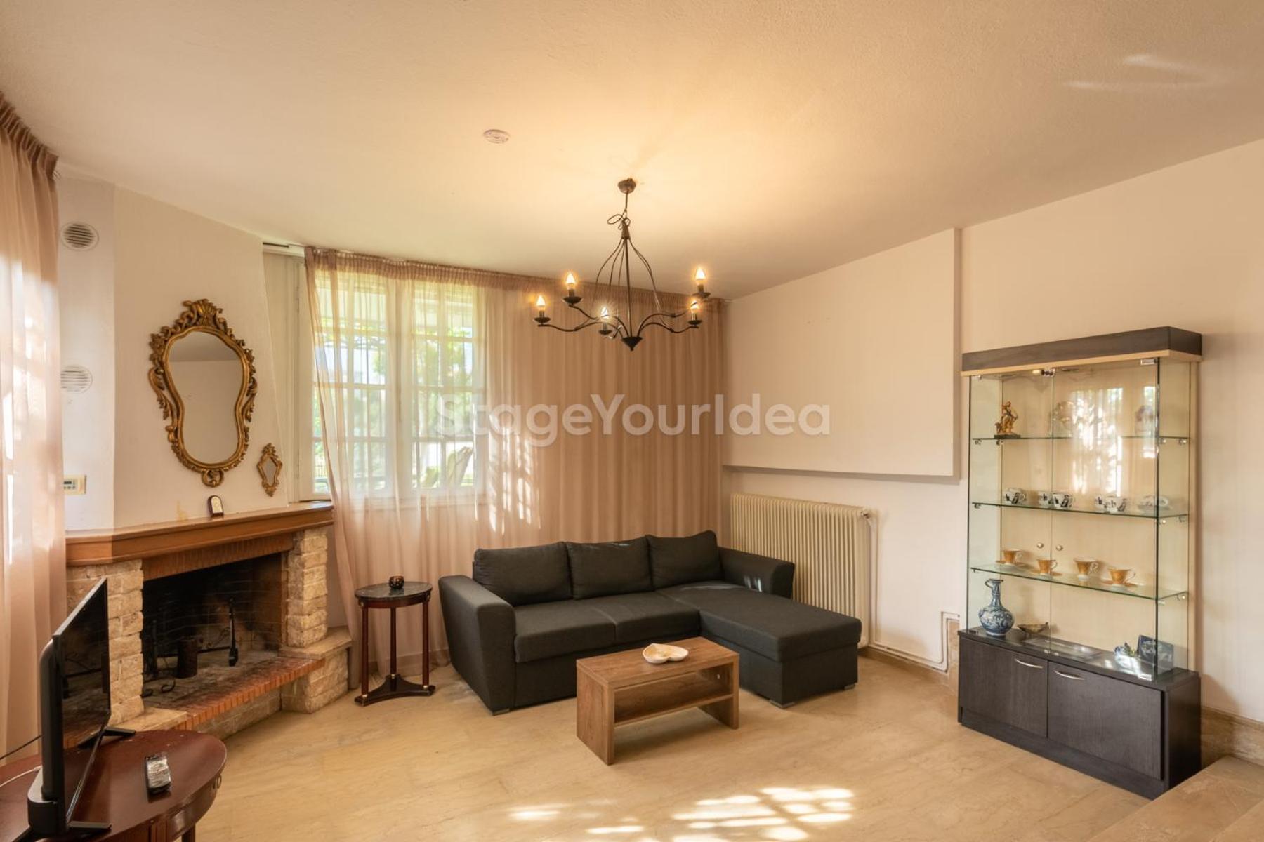 Traditional Villa Appartment With Garden, Also For Gatherings ,15 Minutes From Thessaloniki Airport Eksteriør billede