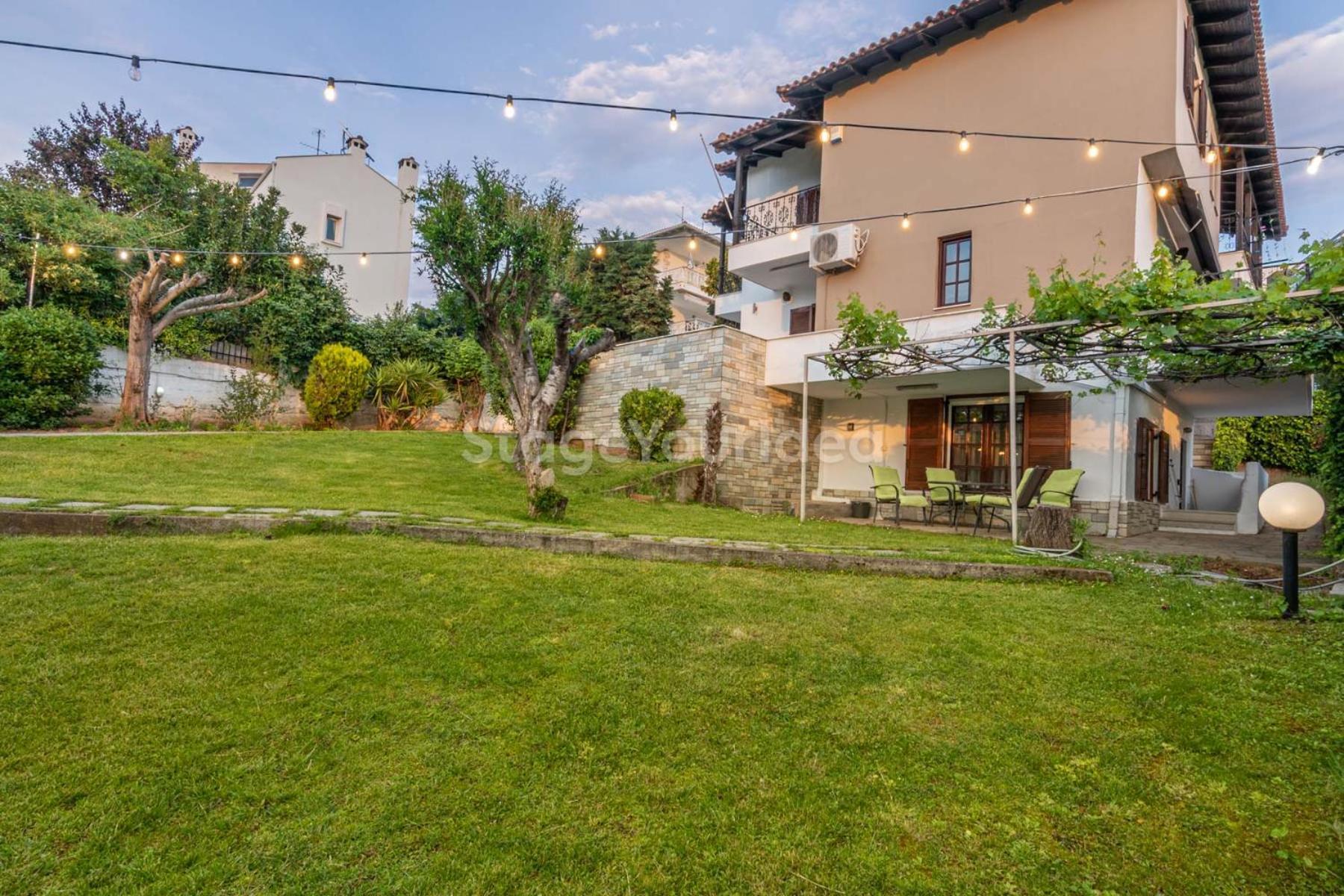 Traditional Villa Appartment With Garden, Also For Gatherings ,15 Minutes From Thessaloniki Airport Eksteriør billede